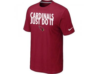 NFL Arizona Cardinals Just Do It Red T-Shirt NFL Arizona Cardinals Just Do It Red T-Shirt