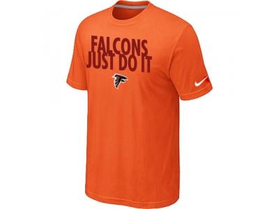 NFL Atlanta Falcons Just Do It Orange T-Shirt NFL Atlanta Falcons Just Do It Orange T-Shirt