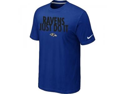 NFL Baltimore Ravens Just Do It Blue T-Shirt