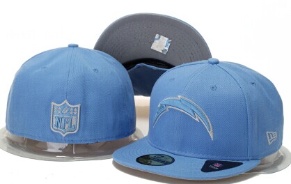 NFL Chargers fitted BLUE hat