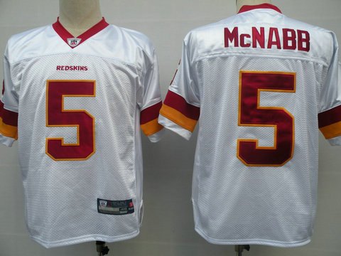 NFL Cheap jerseys Washington Redskins #5 Donovan McNabb White sale nfl Jersey