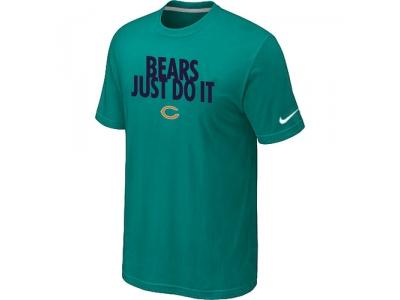 NFL Chicago Bears Just Do It Green T-Shirt