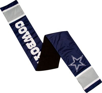 NFL Dallas Cowboys Jersey Scarf With Zip Pocket NFL Dallas Cowboys Jersey Scarf With Zip Pocket