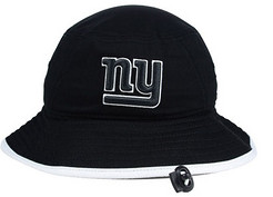 NFL Giants black bucket hat