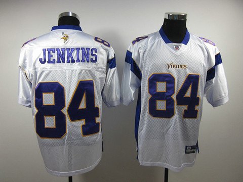 NFL Minnesota Vikings 84# Jenkins White cheap Jerseys nfl NFL Minnesota Vikings 84# Jenkins White cheap Jerseys nfl