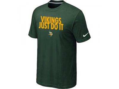 NFL Minnesota Vikings Just Do It D.Green T-Shirt