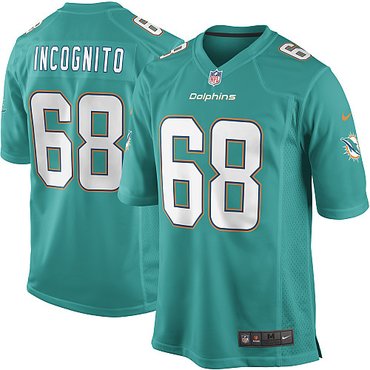 NFL NEW Miami Dolphins 68 Richie Incognito Green Jerseys(Game) NFL NEW Miami Dolphins 68 Richie Incognito Green Jerseys(Game)