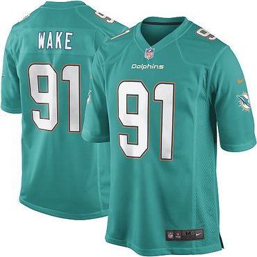 NFL NEW Miami Dolphins 91 Cameron Wake Green Jerseys(Game) NFL NEW Miami Dolphins 91 Cameron Wake Green Jerseys(Game)