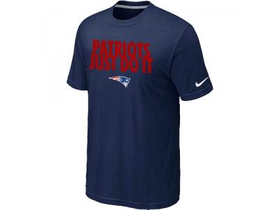 NFL New England Patriots Just Do It D.Blue T-Shirt