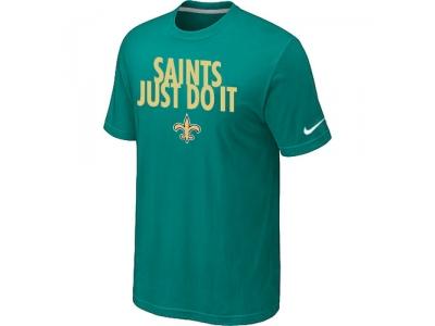 NFL New Orleans Saints Just Do It Green T-Shirt