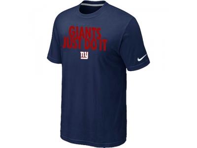 NFL New York Giants Just Do It D.Blue T-Shirt