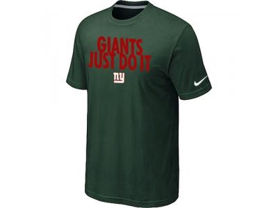 NFL New York Giants Just Do It D.Green T-Shirt NFL New York Giants Just Do It D.Green T-Shirt