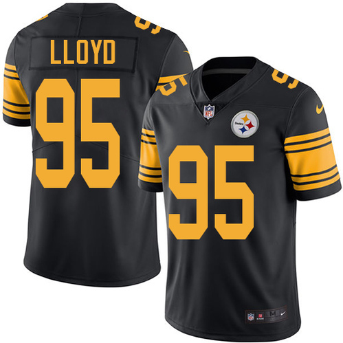 NFL Pittsburgh Steelers #59 Greg Lloyd Black Rush Limited Jersey NFL Pittsburgh Steelers #59 Greg Lloyd Black Rush Limited Jersey
