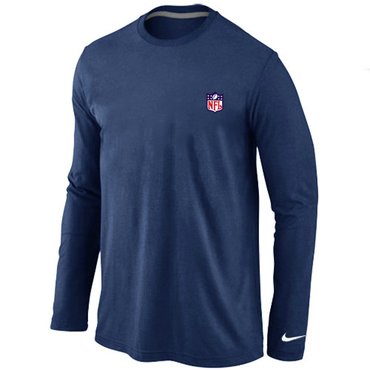 NFL logo Long Sleeve T-Shirt D.Blue NFL logo Long Sleeve T-Shirt D.Blue