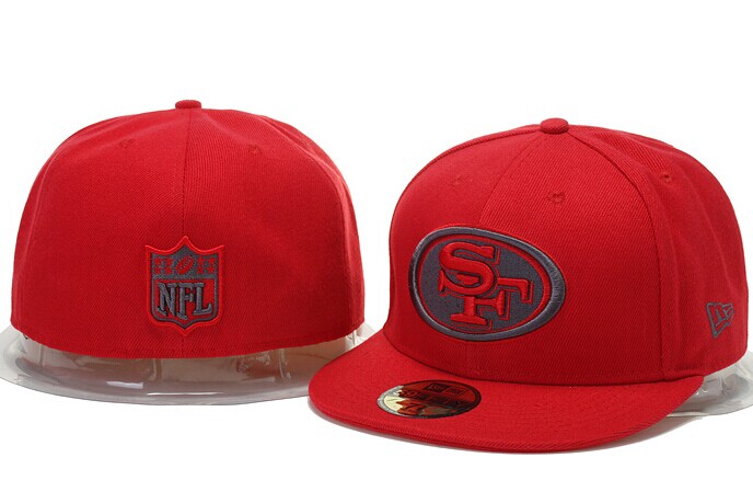 NFL niners fitted hat