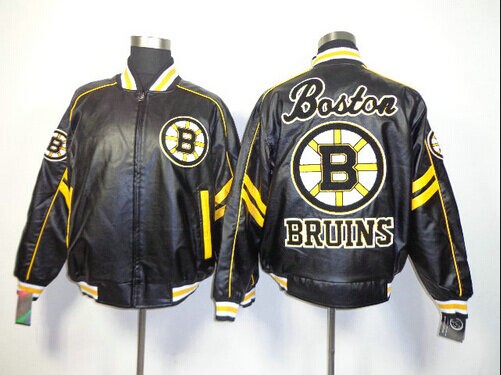 NHL Boston Bruins Leather Jacket NHL Boston Bruins Leather Jacket