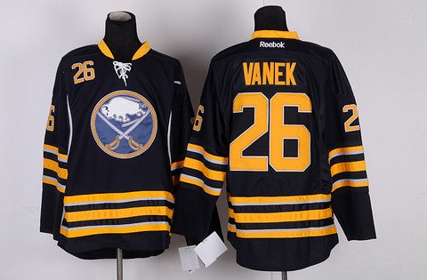NHL Buffalo Sabres 26 Vanek hockey blue jerseys
