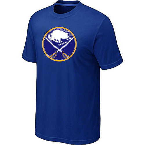 NHL Buffalo Sabres Big & Tall Logo Blue T-Shirt NHL Buffalo Sabres Big & Tall Logo Blue T-Shirt