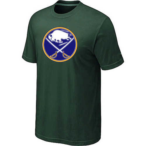 NHL Buffalo Sabres Big & Tall Logo D.Green T-Shirt NHL Buffalo Sabres Big & Tall Logo D.Green T-Shirt