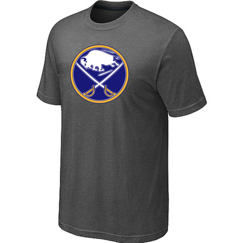 NHL Buffalo Sabres Big & Tall Logo D.Grey T-Shirt NHL Buffalo Sabres Big & Tall Logo D.Grey T-Shirt