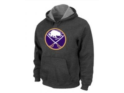 NHL Buffalo Sabres Big & Tall Logo Pullover Hoodie D.Grey