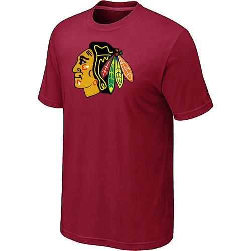 NHL Chicago Blackhawks Big & Tall Logo Red T-Shirt NHL Chicago Blackhawks Big & Tall Logo Red T-Shirt