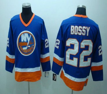 NHL Jerseys Channel Islands #22 BOSSY DK blue NHL Jerseys Channel Islands #22 BOSSY DK blue