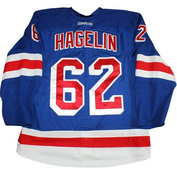 NHL Jerseys New York Rangers #62 Carl Hagelin blue Jerseys