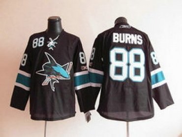 NHL Jerseys San Jose Sharks #88 burns blac