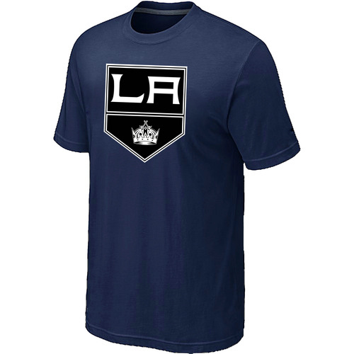 NHL Los Angeles Kings Big & Tall Logo D.Blue T-Shirt NHL Los Angeles Kings Big & Tall Logo D.Blue T-Shirt