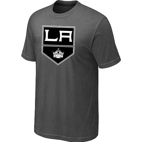NHL Los Angeles Kings Big & Tall Logo D.Grey T-Shirt NHL Los Angeles Kings Big & Tall Logo D.Grey T-Shirt