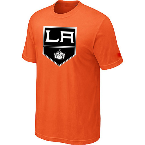 NHL Los Angeles Kings Big & Tall Logo Orange T-Shirt NHL Los Angeles Kings Big & Tall Logo Orange T-Shirt