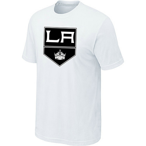 NHL Los Angeles Kings Big & Tall Logo White T-Shirt NHL Los Angeles Kings Big & Tall Logo White T-Shirt