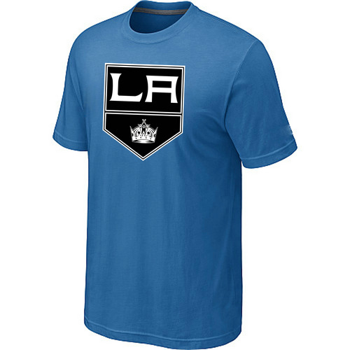 NHL Los Angeles Kings Big & Tall Logo Light Blue T-Shirt NHL Los Angeles Kings Big & Tall Logo Light Blue T-Shirt