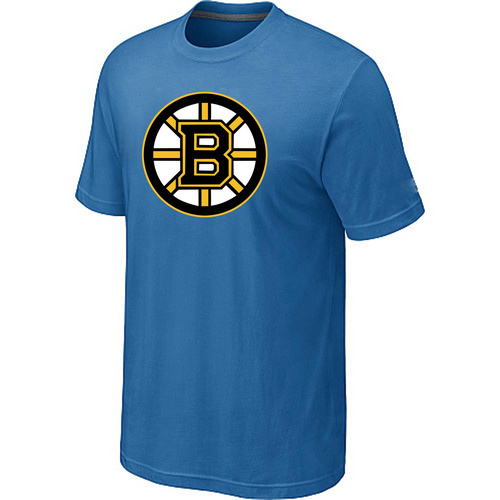 NHL MHL Bruins Big & Tall Logo Light Blue T-Shirt