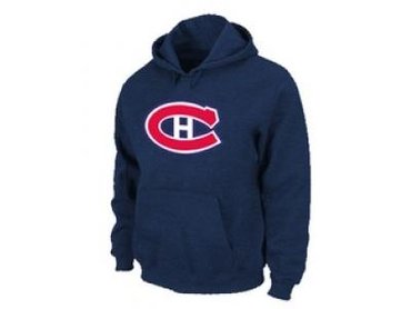 NHL Montréal Canadiens Big & Tall Logo Pullover Hoodie D.Blue