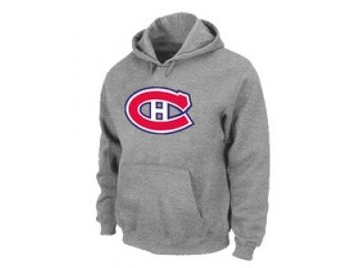 NHL Montréal Canadiens Big & Tall Logo Pullover Hoodie Grey