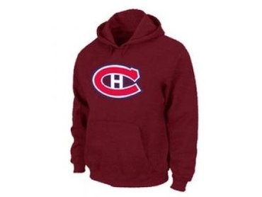 NHL Montréal Canadiens Big & Tall Logo Pullover Hoodie Red