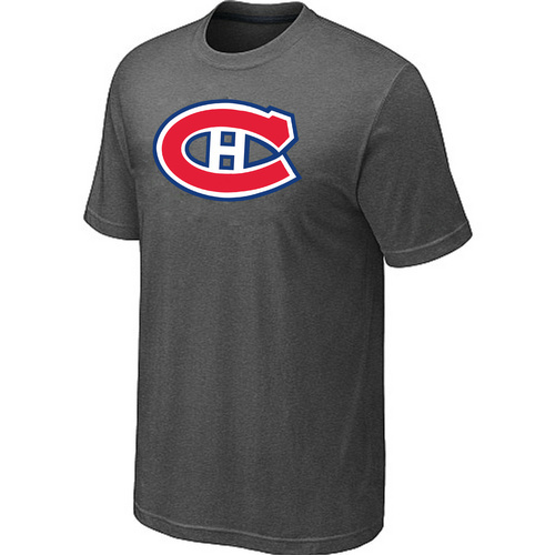 NHL Montreal Canadiens Big & Tall Logo D.Grey T-Shirt