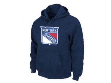 NHL New York Rangers Big & Tall Logo Pullover Hoodie D.Blue NHL New York Rangers Big & Tall Logo Pullover Hoodie D.Blue