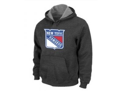 NHL New York Rangers Big & Tall Logo Pullover Hoodie D.Grey NHL New York Rangers Big & Tall Logo Pullover Hoodie D.Grey