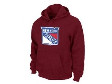 NHL New York Rangers Big & Tall Logo Pullover Hoodie Red NHL New York Rangers Big & Tall Logo Pullover Hoodie Red