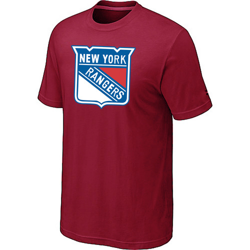 NHL New York Rangers Big & Tall Logo Red T-Shirt NHL New York Rangers Big & Tall Logo Red T-Shirt