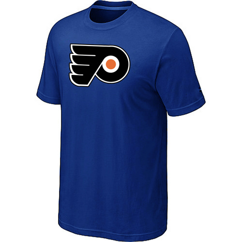 NHL Philadelphia Flyers Big & Tall Logo Blue T-Shirt NHL Philadelphia Flyers Big & Tall Logo Blue T-Shirt