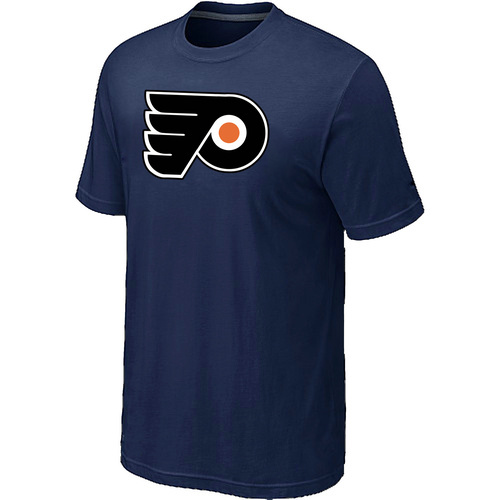 NHL Philadelphia Flyers Big & Tall Logo D.Blue T-Shirt NHL Philadelphia Flyers Big & Tall Logo D.Blue T-Shirt
