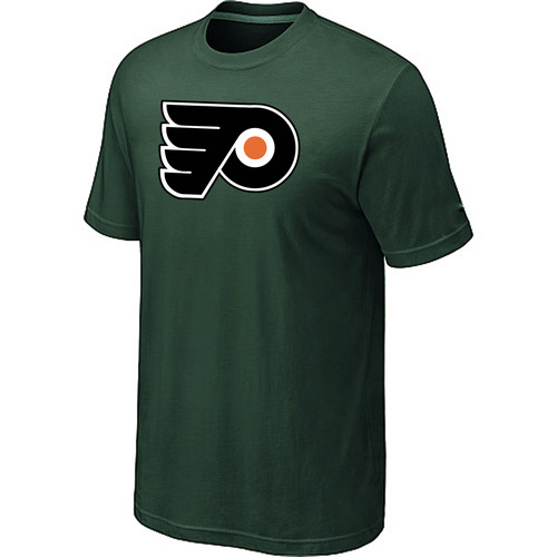 NHL Philadelphia Flyers Big & Tall Logo D.Green T-Shirt NHL Philadelphia Flyers Big & Tall Logo D.Green T-Shirt