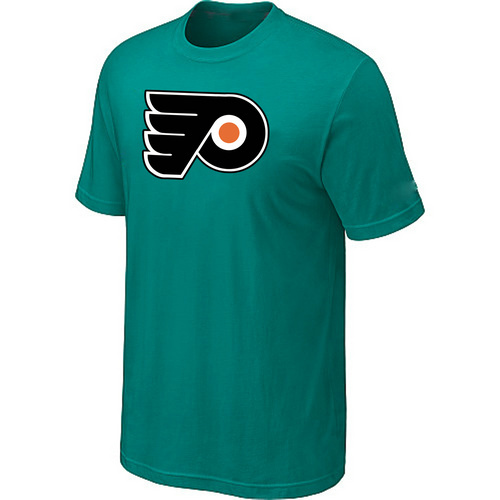 NHL Philadelphia Flyers Big & Tall Logo Green T-Shirt NHL Philadelphia Flyers Big & Tall Logo Green T-Shirt