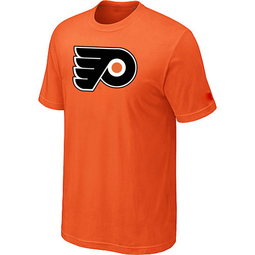 NHL Philadelphia Flyers Big & Tall Logo Orange T-Shirt NHL Philadelphia Flyers Big & Tall Logo Orange T-Shirt
