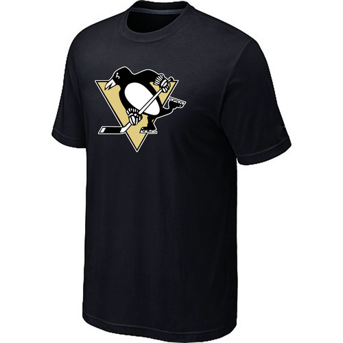 NHL Pittsburgh Penguins Big & Tall Logo Black T-Shirt