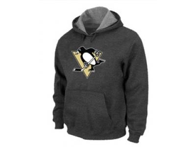 NHL Pittsburgh Penguins Big & Tall Logo Pullover Hoodie D.Grey